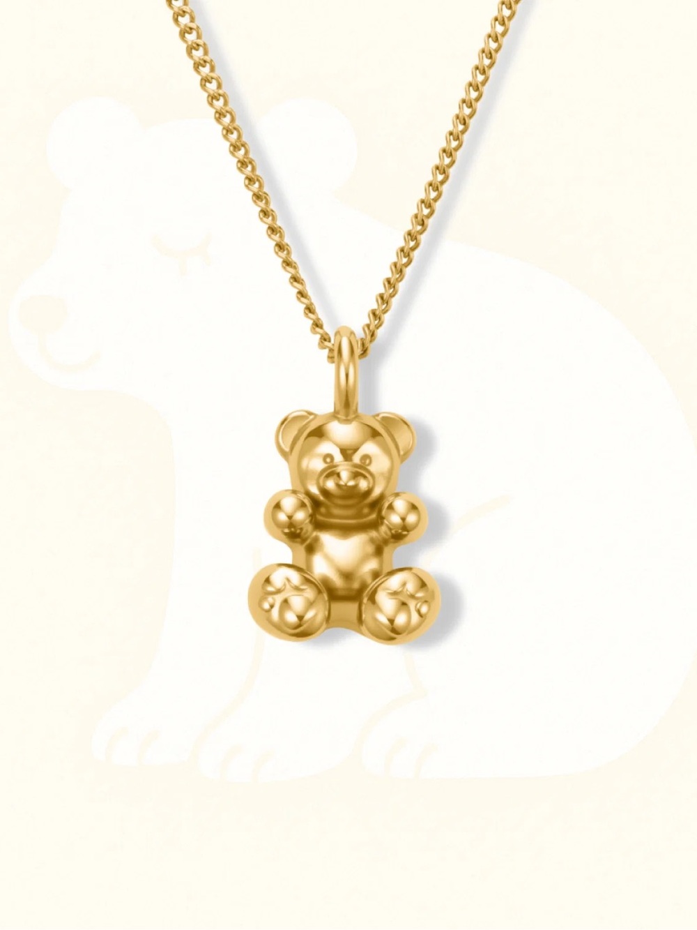 Hey Harper Bear With Me Waterproof Necklace